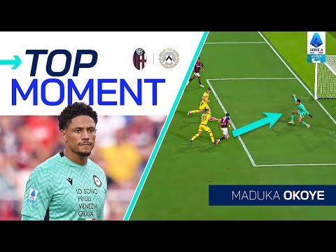 Okoye pulls off a stunning save | Top Moment | Bologna-Udinese | Serie A 2024/25