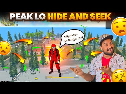 PLAYING FUNNY HIDE AND SEEK IN PEEK WITH TGZ DARLINGS 😂 - GARENA FREE FIRE