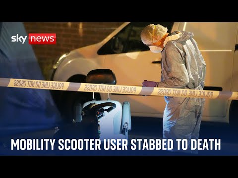 Two men arrested after mobility scooter user stabbed to death in east London
