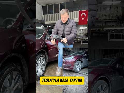Tesla ile Kaza Yaptım! Parça Bulunabilirliği ve Mobil Servis Deneyimi (Kış Ortasında Teslimat!)
