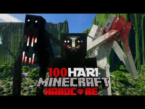 100 HARI DI MINECRAFT KOTA TERBENGKALAI