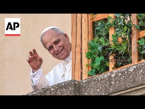 YouTube video thumbnail: Pope Leo XIV Arrives in Castel Gandolfo for his Summer Vacation
