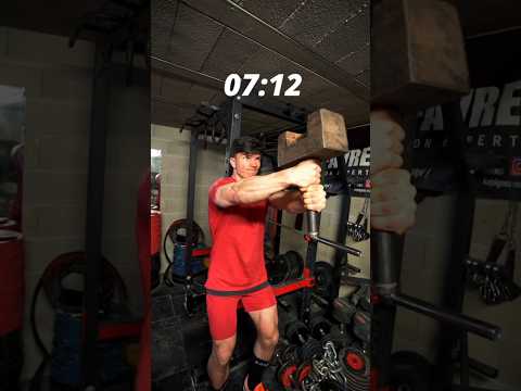 Défi du marteau de Thor #strongman #gym