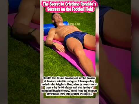 Cristiano Ronaldo does Polyphasic sleep #shortvideo #football #ronaldo