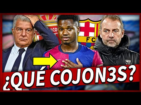 😳¡GIRO RADICAL!🤯¡ANSU FATI RENUEVA CON EL BARÇA! ¿WTFF?