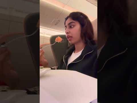 Everything I ate on my flight from SIN to LAX.