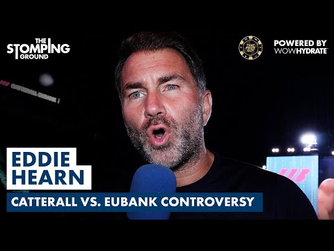 Eddie Hearn CALLS OUT Referee’s Decision After SHOCKING Jack Catterall Cut