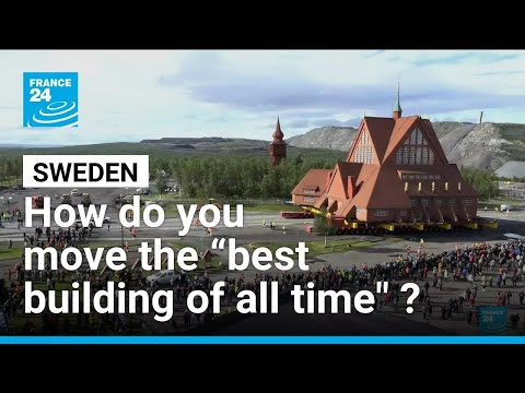 YouTube video thumbnail: This Swedish Church Is Moving 3 Miles Down the Road