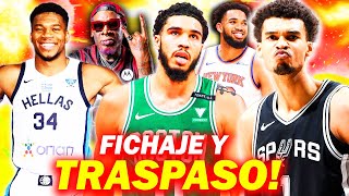 NUEVO TRASPASO Y FICHAJE! OJO BULLS, PACERS Y HAWKS!