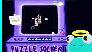Baba Is You, but it's an arcade machine