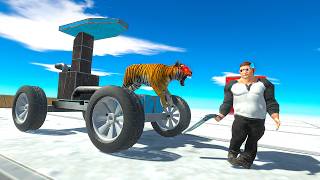 RUN FAST in the DEADLY KART RACE - Animal Revolt Battle Simulator