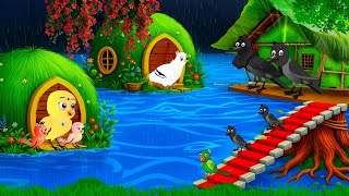 चिड़िया का मिट्टी का घर   Rano Chidiya Ki Kahani   Hindi Story   Birds Moral story   New Episode   2