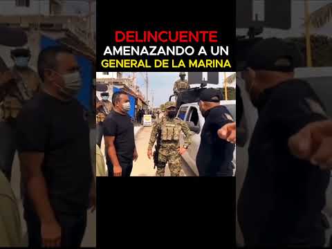 🚨DELINCUENTE AMENAZA a un GENERAL de la MARINA🚨 | Curiosidades Bélicas #ww2 #army #military