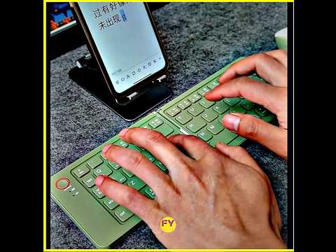 Compact gadget that turns into full keyboard #gadgests #reel #viral