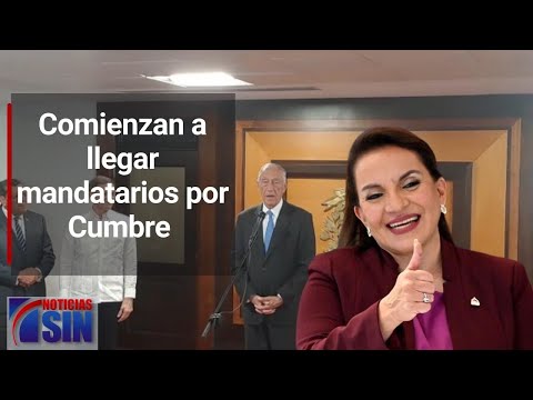 Comienzan a llegar mandatarios por Cumbre