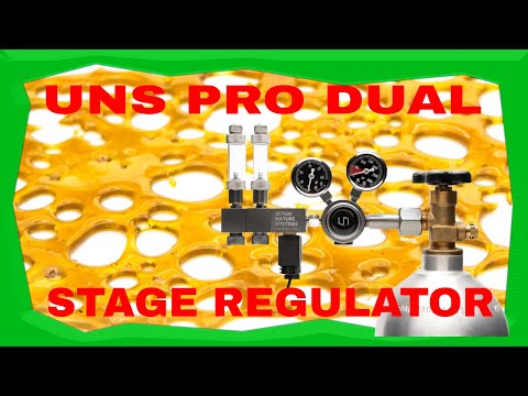 UNS (ultumnaturesystems) Pro Dual Stage Regulator  Quick UNS (ultumnaturesystems) Dual Stage Regulator Review. 

Please subscribe  https_//www.youtube.