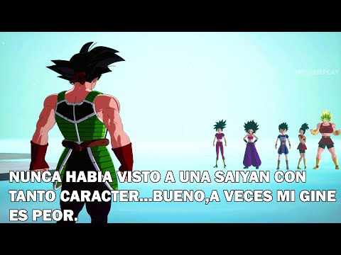 Todas las interacciones de Bardock con Saiyans Universo 6 en Sparking Zero