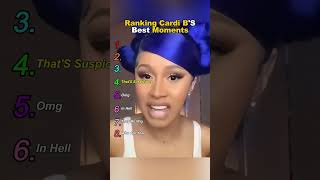 Ranking Cardi B'S Best moments