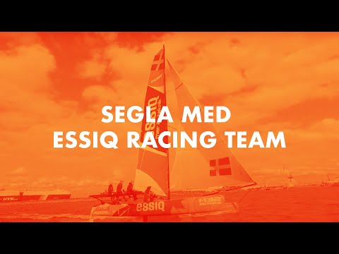 ESSIQ Syd seglar med ESSIQ Racing Team