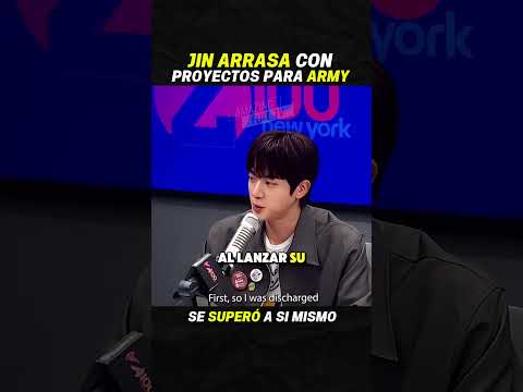 Jin es el hombre más trabajador, todo por ARMY #jinbts #kimseokjin #jinbts #amazingfulltv #kpop