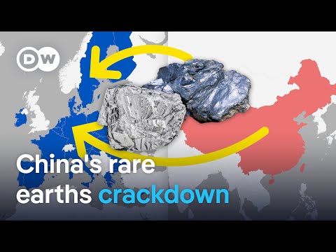 Chinese mineral monopoly hits global tech and auto industries | DW News