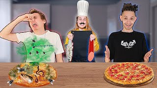 ЭКСТРЕМАЛЬНО УЖАСНАЯ ПИЦЦА ЧЕЛЛЕНДЖ ! **я попробовал**