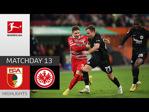 FC Augsburg - Eintracht Frankfurt 1-2 | Highlights | Matchday 13 – Bundesliga 2022/23