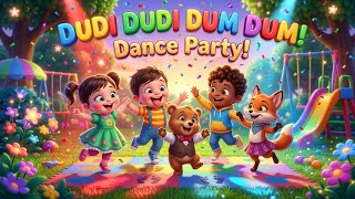 Dudi Dudi Dum Dum | Dance with Animals! 🦊🐻 | Nursery Rhymes