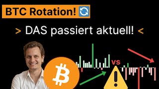 Bitcoin bleibt stabil - trotz starker Rotation!