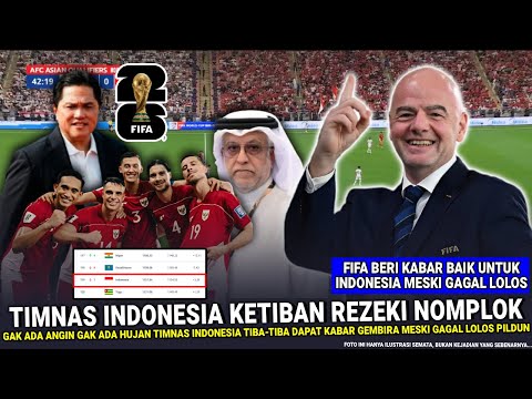 ๐ด FANS TIMNAS AUTO SUMRINGAH!! diluar Dugaan FIFA LAKUKAN HAL INI Usai Timnas Indo Gagal LolosPildun
