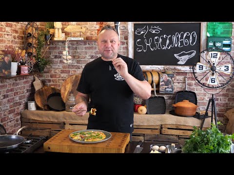 Śniadanie wczasowicza - cukinia jajka i pomidor / Oddaszfartucha