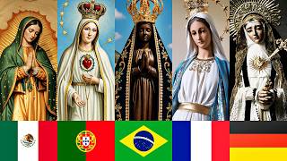 Por que a VIRGEM MARIA aparece DIFERENTE em Cada Cultura?