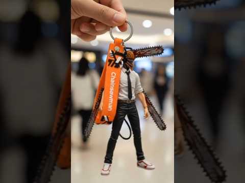 Chainsawman Figure Keychain by AI #trending #viral #shortsvideo #chainsawman