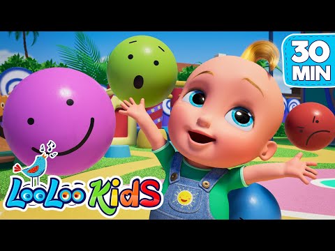 😊 Emotion Song & More | 30-Min LooLoo Kids Compilation to Explore Feelings