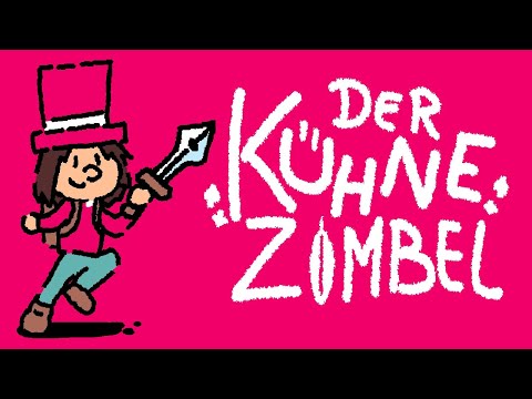 Zombey bricht aus einem Kinderbuch aus.