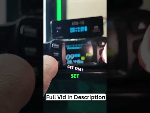 SWR Meter Test: 1.4:1 and 9.6 Watts! #shorts