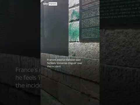 Jewish sites including Holocaust memorial vandalised in Paris