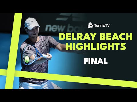 Davidovich Fokina Takes on Kecmanovic for the Trophy 🏆| Delray 2025 Final Highlights