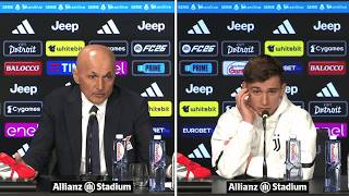 JUVE-SASSUOLO 1-1, SPALLETTI: "Potevamo chiudere la partita nel primo tempo". Conferenza stampa
