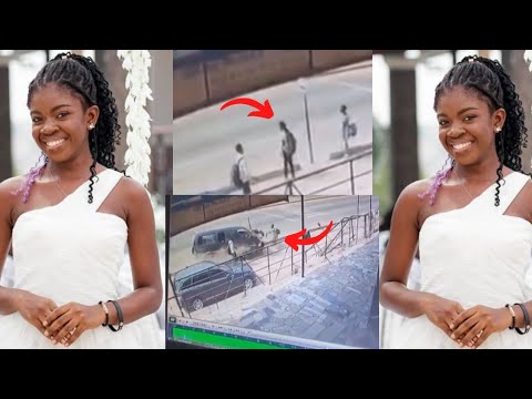 CCTV Føøtage Of KNUST Students Acc!d£nt, They D!ed Inst@ntly, She Was Going To Repair Her Laptop