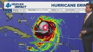 Tropical Weather Impact: Watching a new tropical wave behind Hurricane Erin