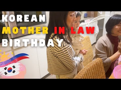 Birthday Celebration of Korean Mother-in-Law