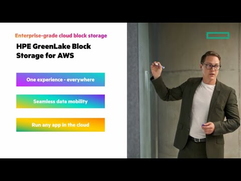 New HPE GreenLake Block Storage for AWS | Chalk Talk