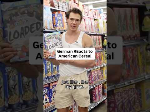 German Discovers American Cereal at Walmart