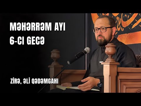 Məhərrəm ayı söhbətləri - 6cı gecə | Hacı Cavid Pənahlı | 2025