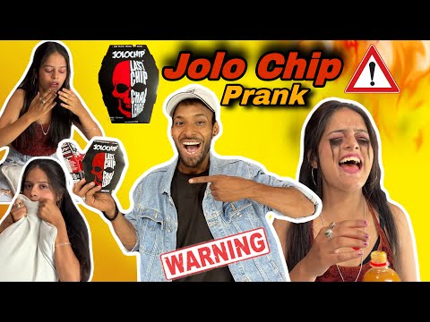 Jolo Chips Prank 🌶️🔥 With Muskan | World’s Hottest Chips | Addytutorial