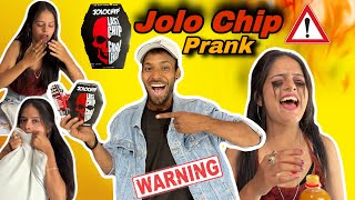 Jolo Chips Prank 🌶️🔥 With Muskan | World’s Hottest Chips | Addytutorial