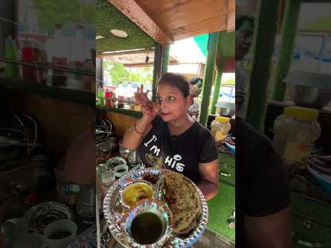 Loaded Paratha Thali Only Rs70 | Indian Street Food Shorts | #shorts