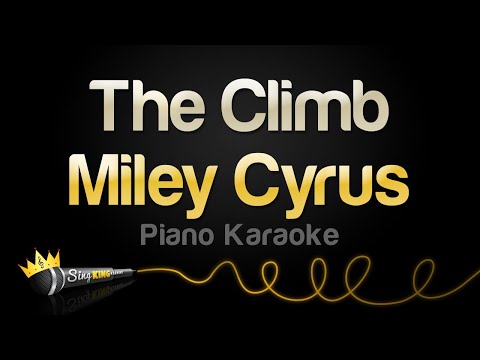 Miley Cyrus – The Climb (Piano Karaoke)