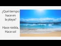 Describing Weather in Spanish with Hacer